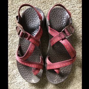 Red Chaco Sandals